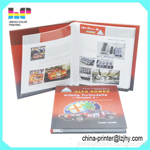 Custom Printed Luxury Book in Hard Bound Perfect Binding